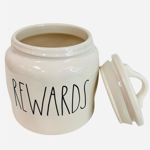 Rae Dunn Rewards Ceramic Dog Treat Canister Beige Size 7”Hx6”W - Picture 6 of 6